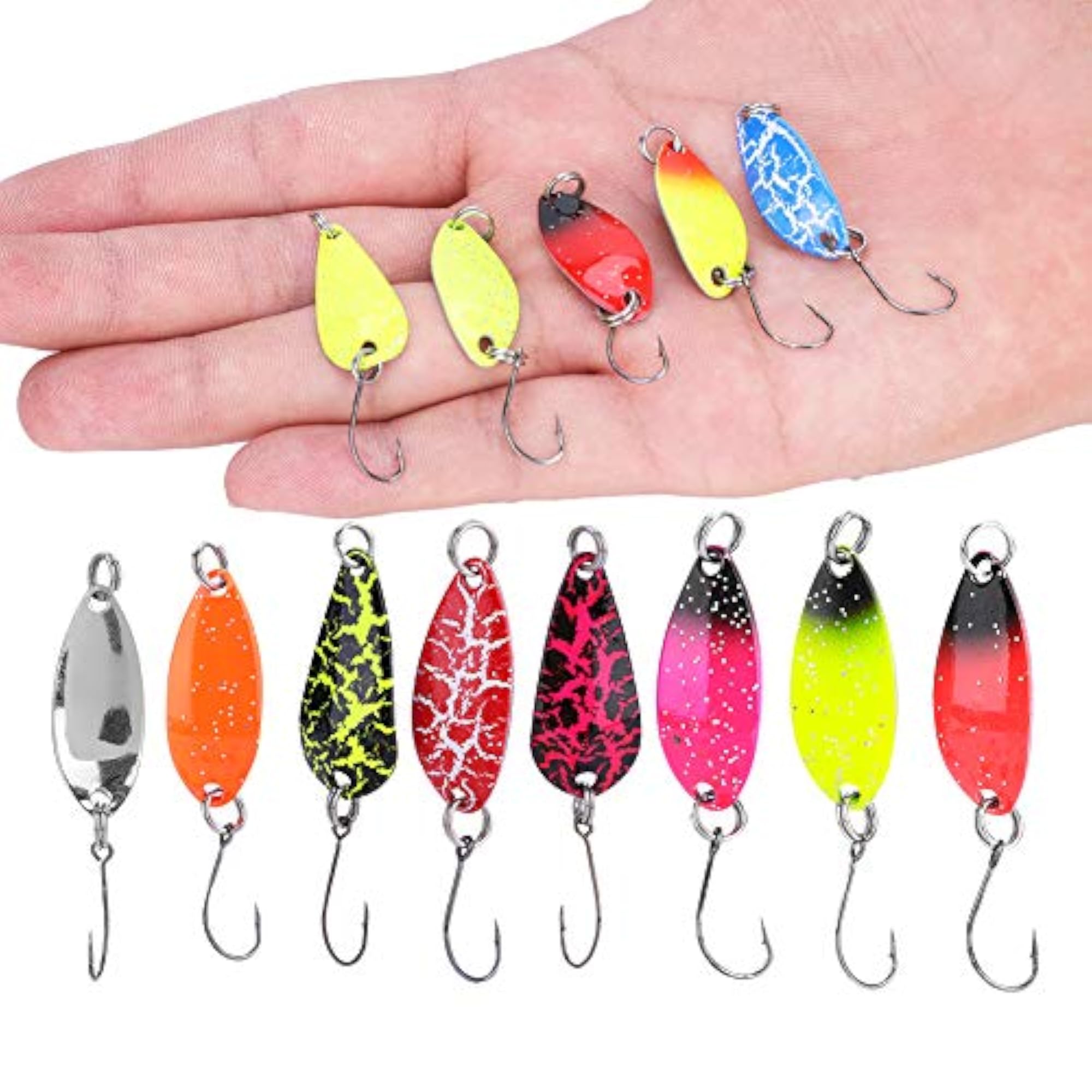 Eco-Friendly Fishing Sequin Bait with Box