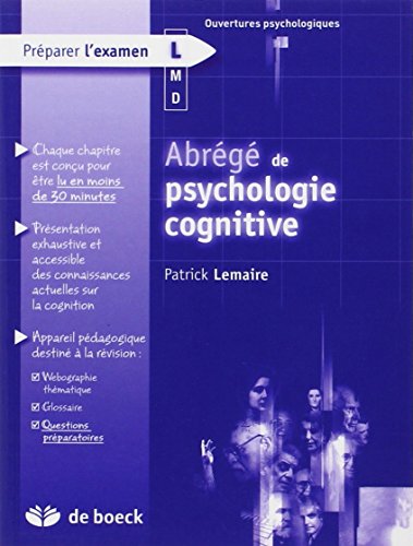 Abrégé de psychologie cognitive