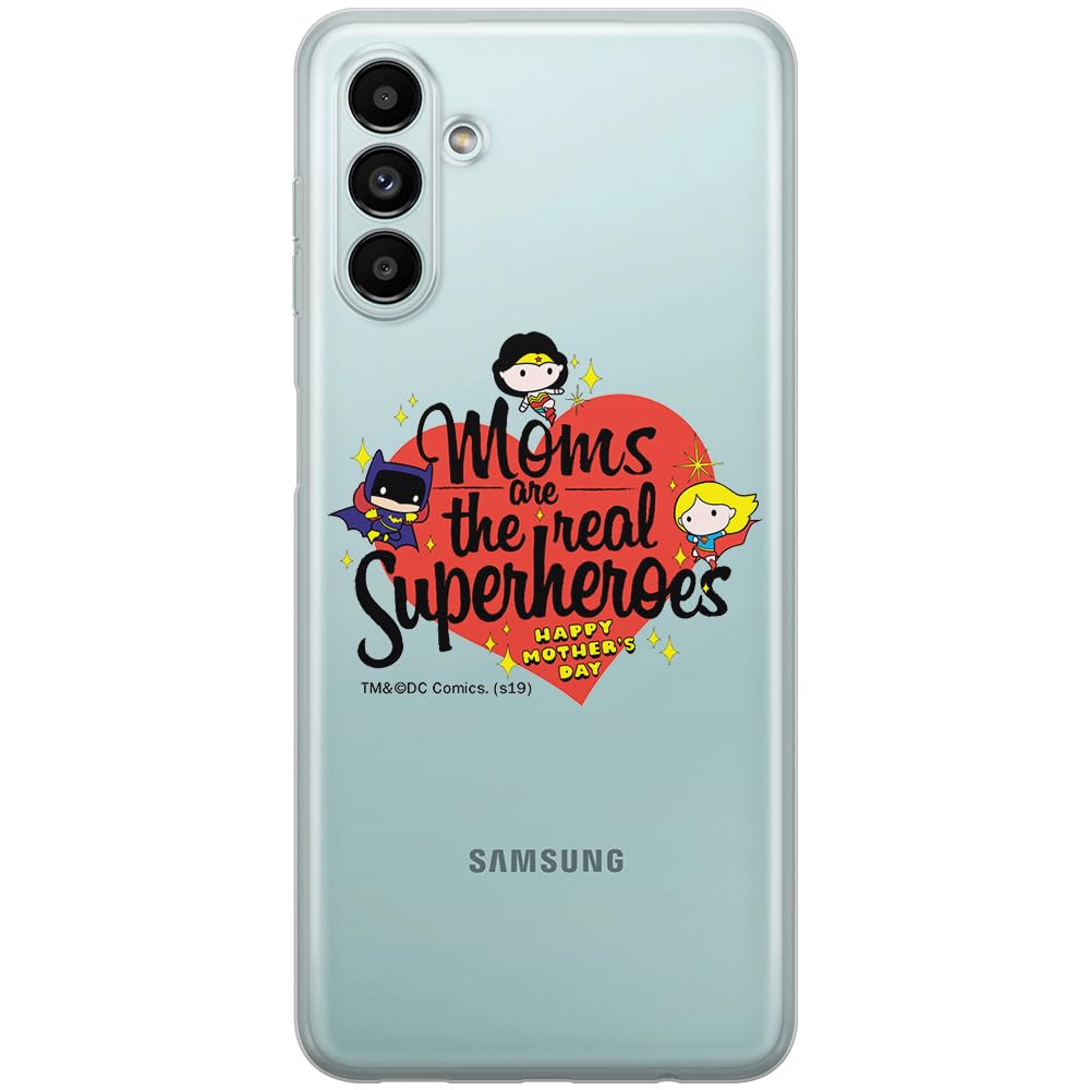 ERT GROUP mobile phone case for Samsung A13 5G/ A04s original and officially Licensed DC pattern Super Girls 005 optimally adapted to the shape of the mobile phone, partially transparent