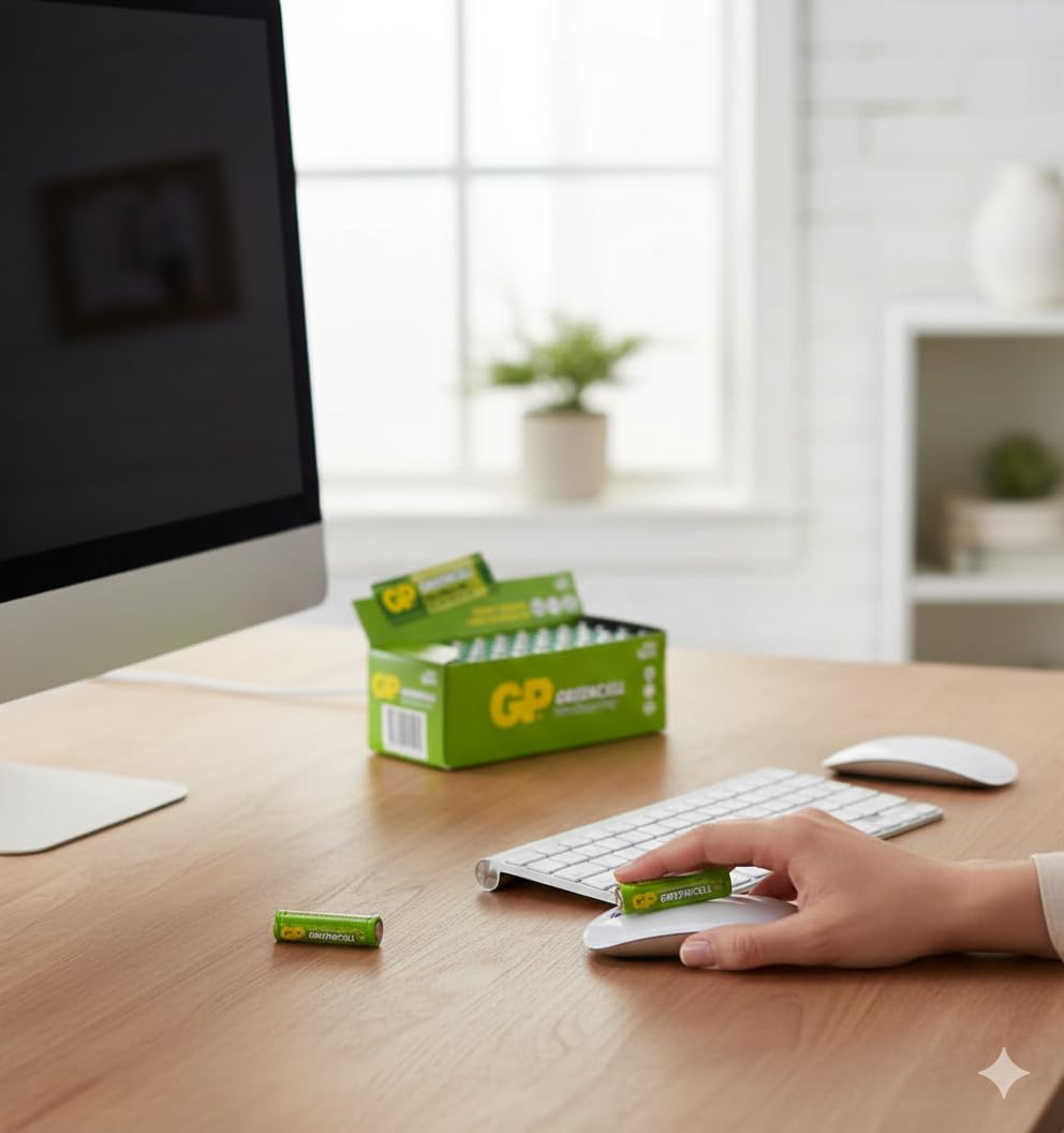 Gp Green Cell Aa bateria - bardzo wytrzymała, 40 sztuk