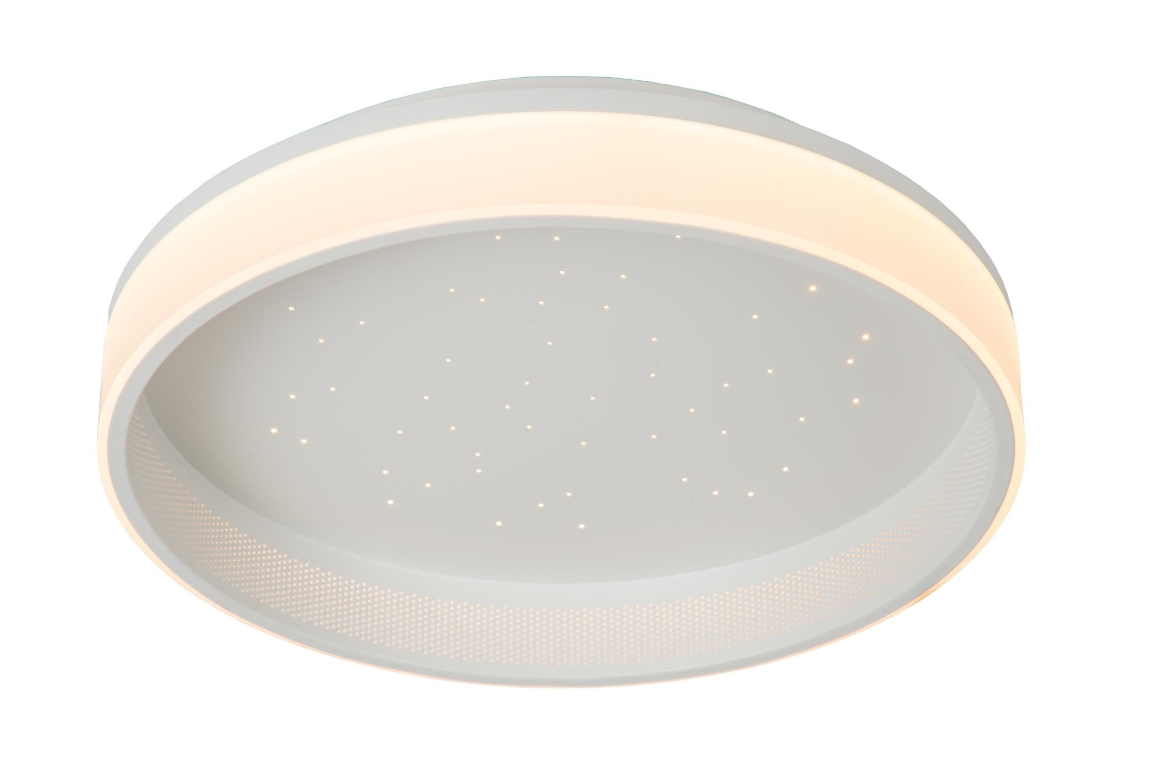 LUCIDE ESTREJA - Flush Ceiling Light - Ø 40 cm- LED 3 StepDim - CCT - 2500K/3000K - White