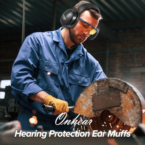 Onhear Ear Protection Headphones for Adults Kids, Noise Cancelling Headphones for Autism, Adjustable Noise Cancelling Ear Muffs, Earmuffs Hearing Protection, Effective Ear Muffs for Noise Reduction - Image 7