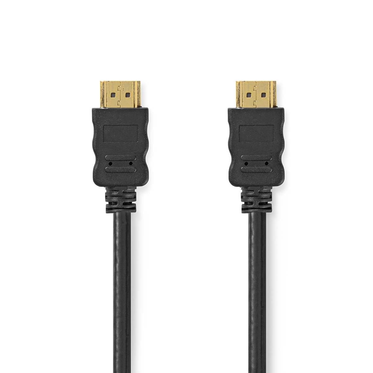 NEDIS High Speed HDMI Cable With Ethernet, Supporting 4K@60Hz 1080p 3D Deep Colour - 1.0m