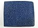Pelgio Genuine Stingray Shagreen Skin Leather Bifold Wallet (Blue)