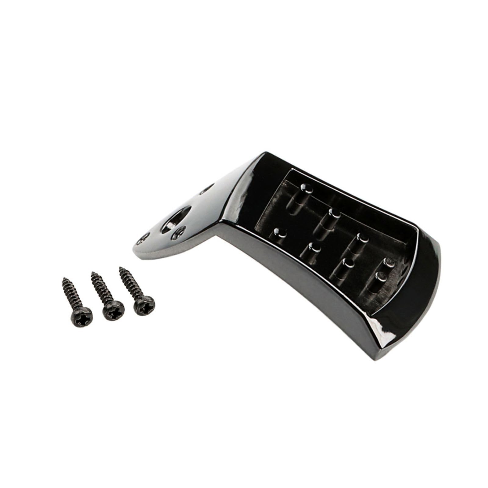 8 Saiten Mandoline Saitenhalter Metall Dreieckig Mandoline Saitenhalter mit Montagezubehör Musikinstrument-Zubehör