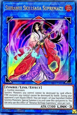 Yu-Gi-Oh! - Shiranui Skillsaga Supremacy - SAST-EN054 - Savage Strike - First Edition - Ultra Rare