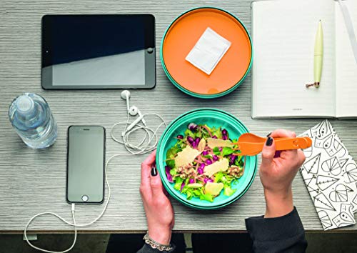 Guzzini Salad Lunch Box Zero On The Go, Grigio