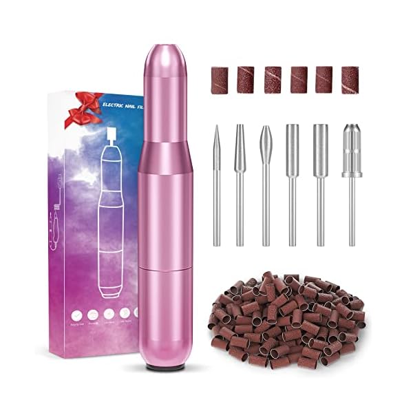 Elektrische Nagelfräser, Guiseapue Geschenke für Frauen, Mama, Freundin, Elektrische Nagelfeile Profi Nagelfräser für…