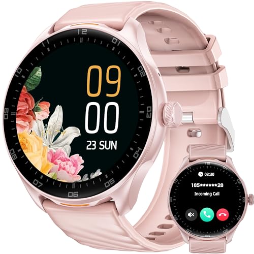 Chiamate Bluetooth e Notifiche Intelligenti: Oukitel smartwatch donna è dotato di altoparlante e microfono integrati, che consentono di effettuare e ricevere chiamate direttamente dal polso senza bisogno di prendere il telefono. Inoltre, supporta gli assistenti vocali. Lo orologio riceve messaggi, chiamate e notifiche in tempo reale da applicazioni come WhatsApp, Facebook, Messenger e Instagram, assicurandoti di non perdere mai nessun aggiornamento importante.