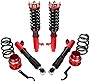 Aintier Full Set Coilovers Struts Height Adjustable Fit for 2003-2007 for Mazda 6 - Red