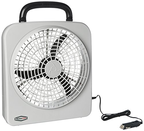 RoadPro RP8000 10" Indoor/Outdoor Dual Power Fan