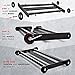 Yes4All Glute Ham Glider, Exercise Wheels for Home Gym Fitness, Glute Hamstring, Booty Building, Leg Excerise & Ab Roller for Abs Workout Equipment