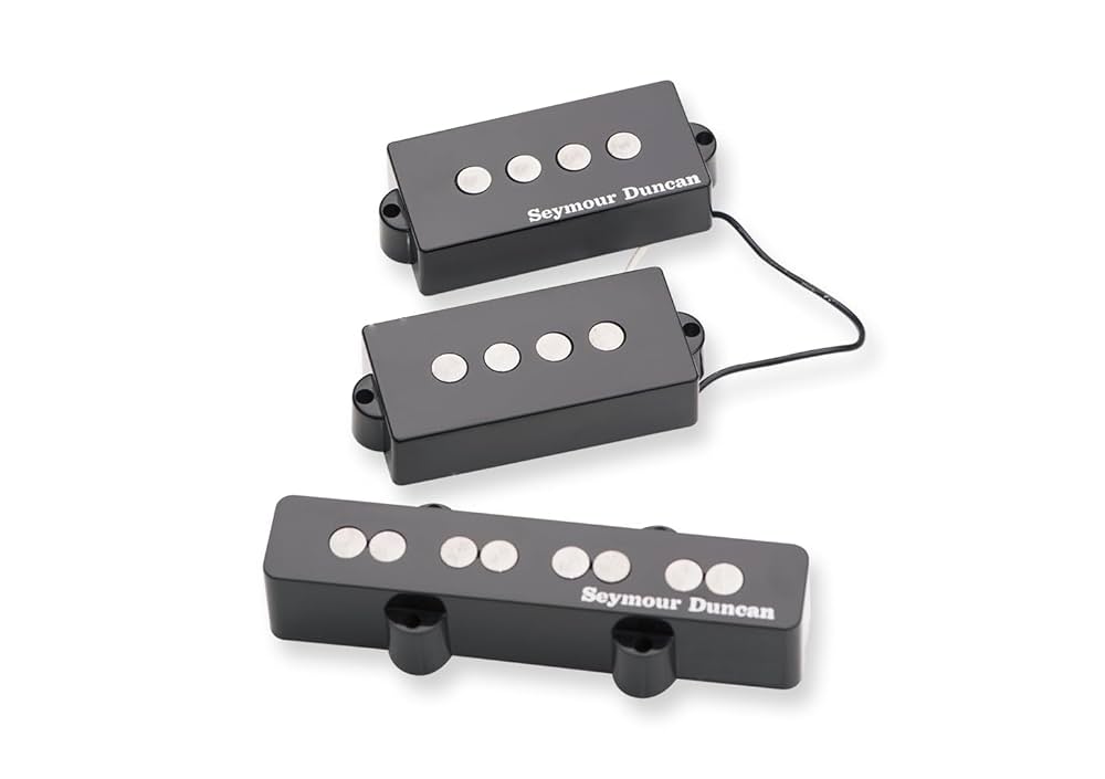 Seymour Duncan Quarter Pound P-J Bass Set- High Output Neck