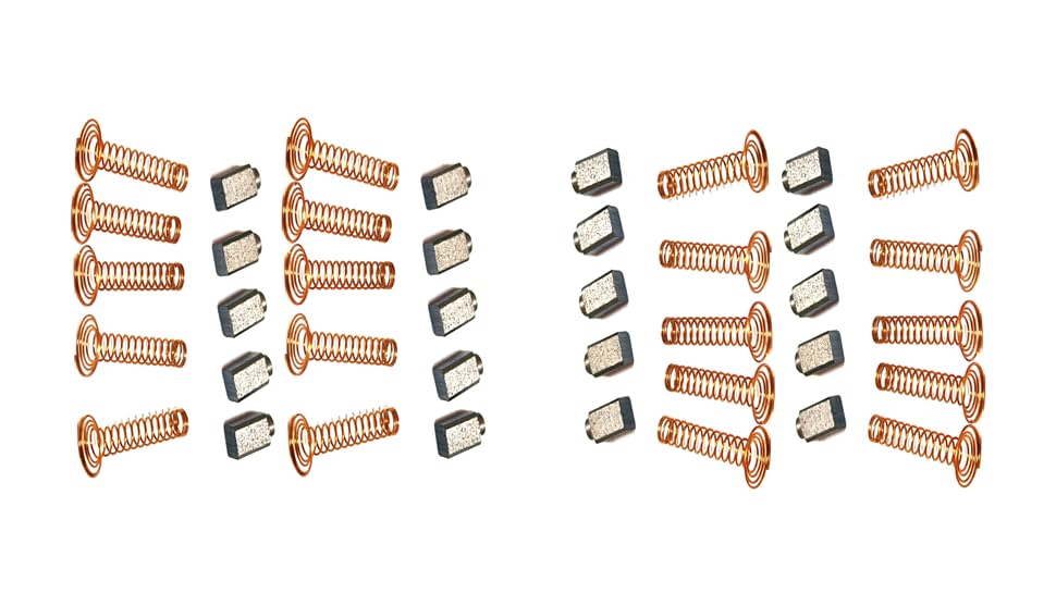 275, 285, 395, 410, 595, MM3750, MM375, MM3950, 6000, Carbon Brushes Compatible with rotary tool 20/Pcs