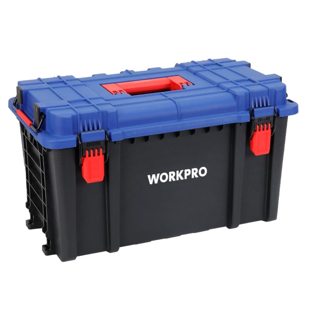 Workpro WP283031 Profesyonel Kilitli Takım Çantası, PP Malzeme, 56x34x33cm, 38L, 25kg Taşıma Kapasitesi