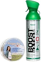 Boost Oxygen Large Natural and Preggie Pop Drops Bundle for Morning Sickness Relief During Pregnancy, All Natural
