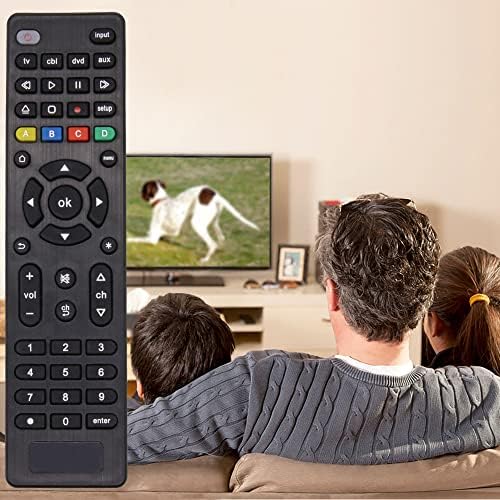Riry Universal Remote Control for TVs Of Samsung, LG, Sony, Philips, Sharp, Panasonic, TCL, HAIER, Toshiba, Hitachi And Blu-ray/DVD players