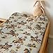 Vintage Cowboy Floral Baby Changing Pad Covers for Boy Girl Country Western Cowboy Horse Fitted Change Table Pad Covers Mats Wild West Cowboy Life Soft Diaper Changing Table Pad Sheets 32''×16''