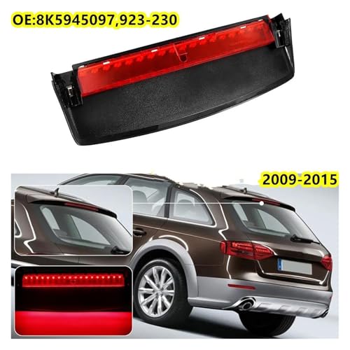 Troisième freinage élevé pour Audi A4 B8 avec éclairage LED puissant et instantané - 5