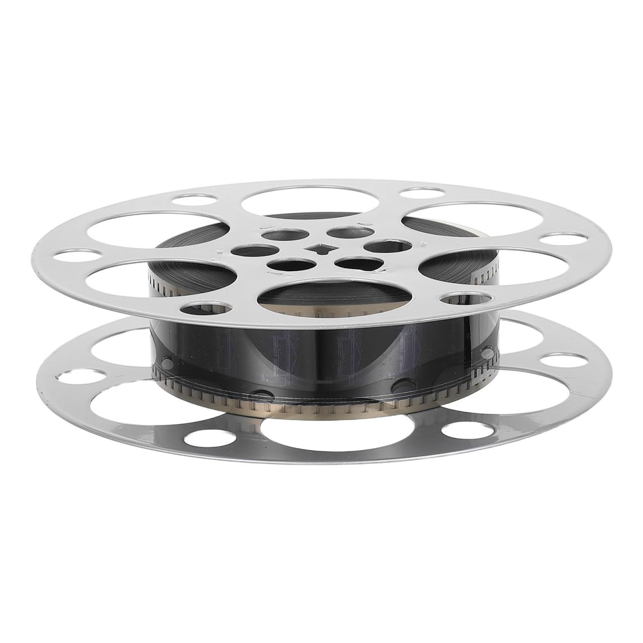 DOITOOL Decorazione Vintage retrò in Ferro Argento per Tavolo, Portatile e Resistente, per Feste a Tema Cinema e Appassionati di Film