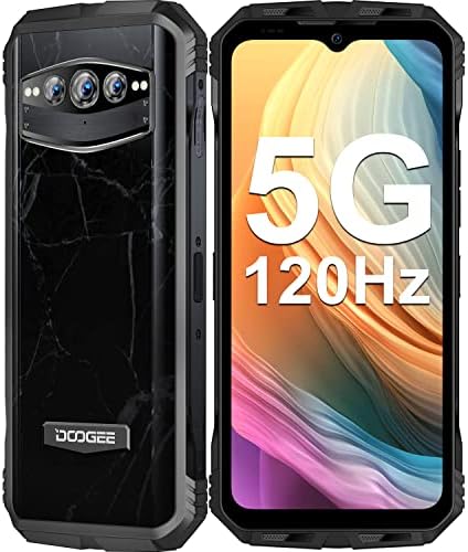 DOOGEE Fire 7 - Smartphone Incassable 5G Android 15 - 13000 MAh, IP68, 64 MP - Pour Chantier, Outdoor