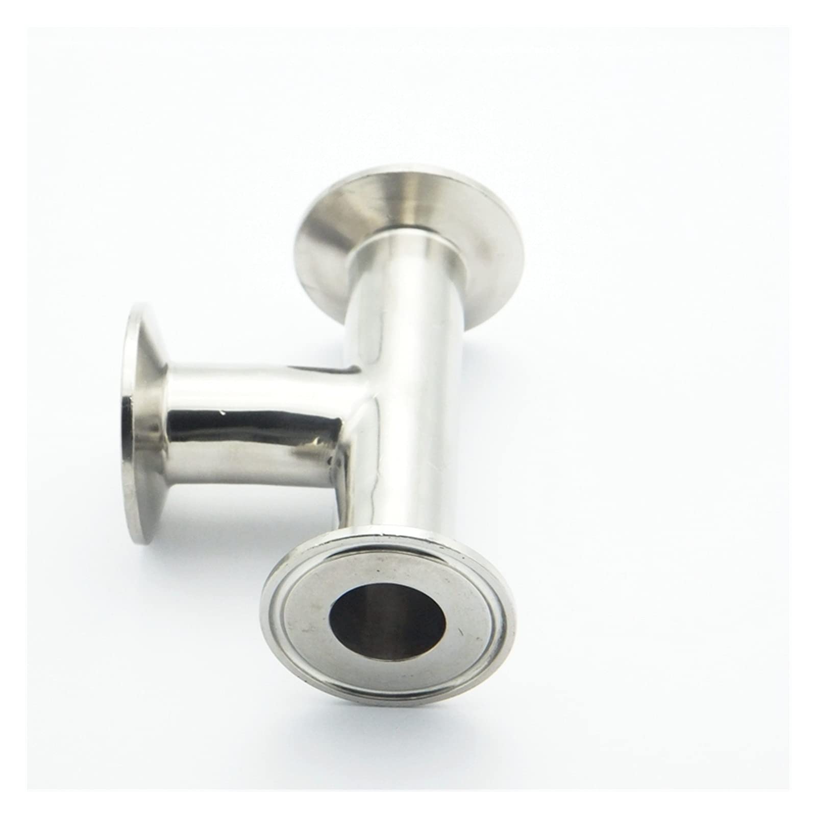 HMTE Raccordi per Tubi 63mm304 Raccordo a T con Raccordo a T per Sanitari in Acciaio Inossidabile Fit 2.5" Tri Morsetto
