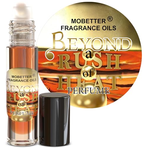 MOBETTER FRAGRANCE OILS Beyond a Rush of Heat Perfume Body Oil for Women | Long-Lasting Alcohol-Free Roll-On Scent | Inspired by Iconic Warm & Bold Fragrances | Uncut Body Oil for Travel & Daily Wear