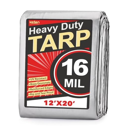 Heavy Duty Waterproof Tarp for Outdoor Use
