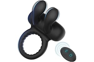 Vibrating Cock Ring with Bunny Ears