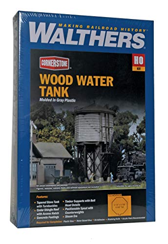 Walthers 933-3531 Tour d'eau en Bois Maquette HO Réservoir Train Miniature - 6