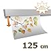 Produktbild hang-it Klemmleiste Klemmschiene aus Aluminium - 125 cm - zur Präsentation von Fotos, Bildern, Postkarten