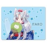 東北ずん子マウスパッド(東北イタコ浴衣)☆吸着シートタイプ