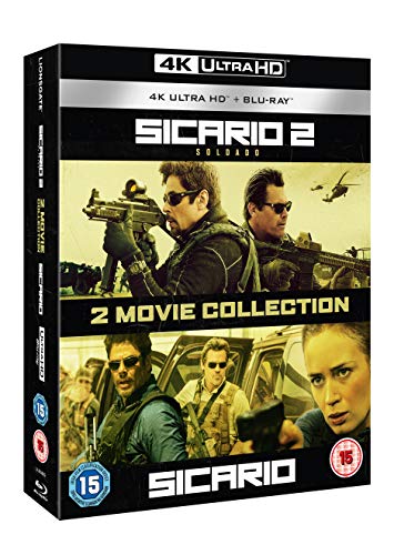 Image of Sicario / Sicario 2: Soldado - 2 Movie Collection [Blu-ray] [2018] [4K UHD]