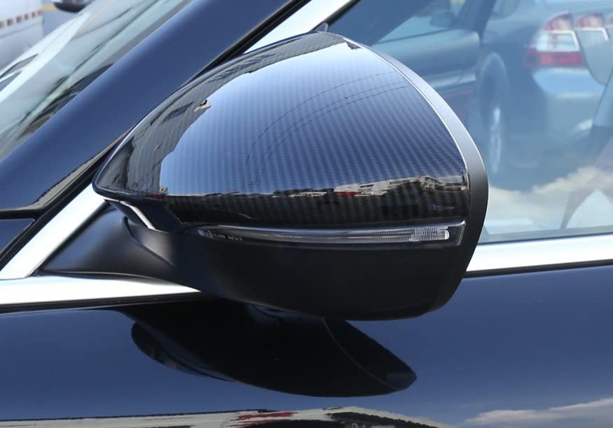Coques De Rétroviseurs Pour Renault Clio 4, Zoé, Captur (2012-2019) | Paire Noir Brillant | Protection Style Aérodynamique
