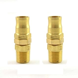 GULUANT 2 Pack Replacement 1/4 Inch Reusable Swivel Hose End Fitting for 1/4 Inch NPT Polyurethane Recoil Hose for Interstate Pneumatics HRPZ24-0