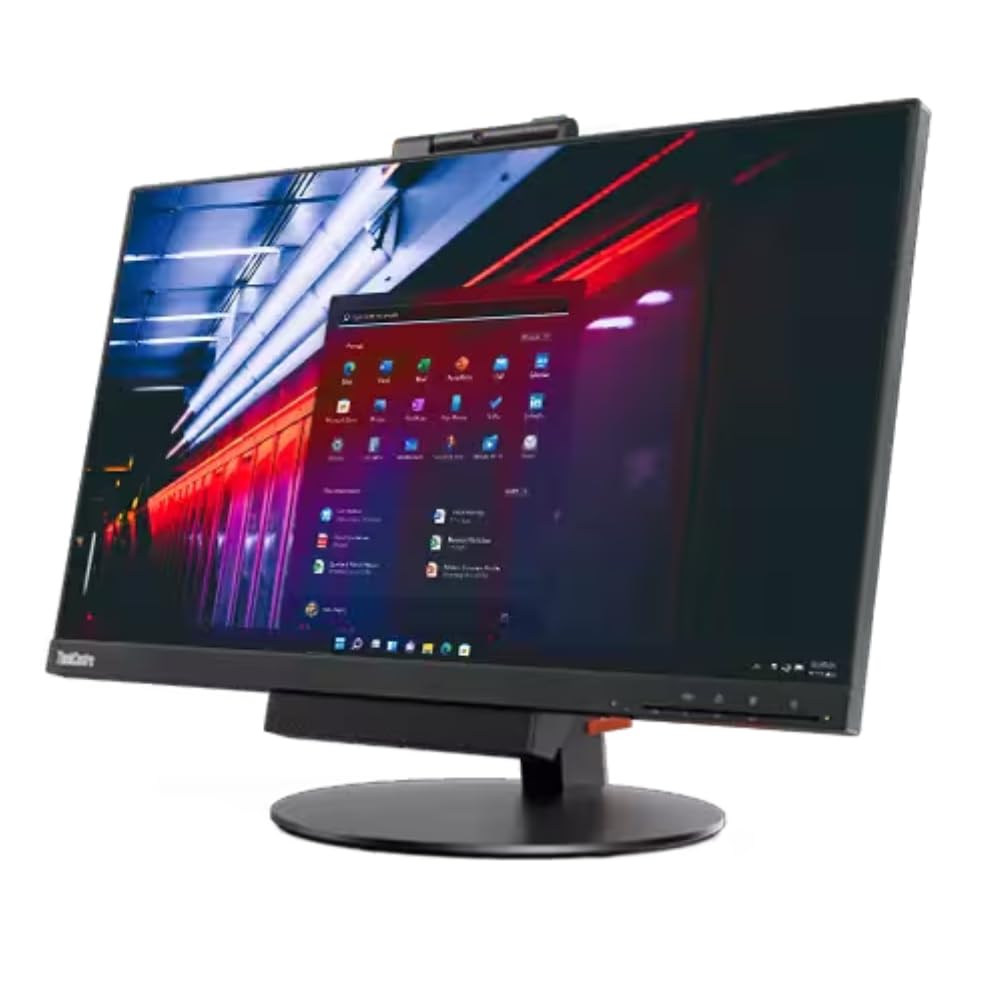 Lenovo All In One ThinkCentre TIO24 Gen3 24″ | Intel Core i5 8500T | DP USBC | 16 GB | 512GB | 24″Pollici WebCam Windows 11 Pro Microsoft Office 2021 Professional Garanzia 36 mesi (Ricondizionato)