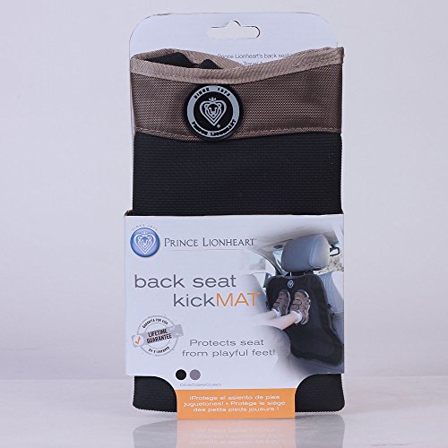Image of Prince Lionheart Backseat Kick Mat, Brown
