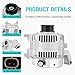 New Alternator for Jeep Grand Cherokee 4.7L 2001-2003, for Liberty 3.7L 2003-2006, for Dodge Dakota 4.7L 2001-2006, 3.7L 2004-2006, Mitsubishi Raider 3.7L 4.7L 2006, 210-13873, 56041693AA, 121000-4440
