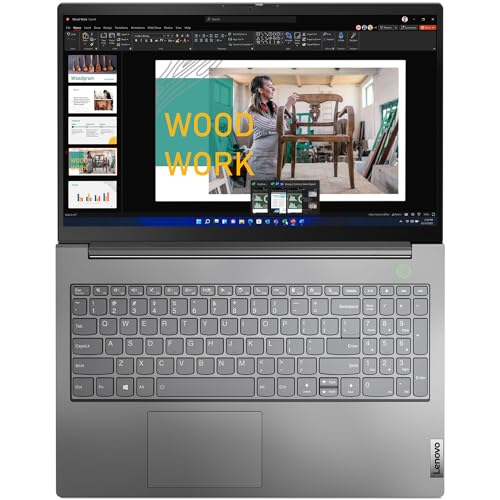 Image of Lenovo ThinkBook 15 Gen 4 Business Laptop | 15.6 inch FHD Anti-Glare | AMD 8-core Ryzen 7 5825U (>i7-1355U) | 16GB DDR4 512GB SSD | Fingerprint Type-C FHD 1080p Privacy Camera Win11Pro + HDMI Cable