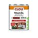 Produktbild Clou Teaköl: Holzöl zum Imprägnieren, Auffrischen & Pflegen, Innen & Aussen, UV-Schutz, Farblos, 750 ml