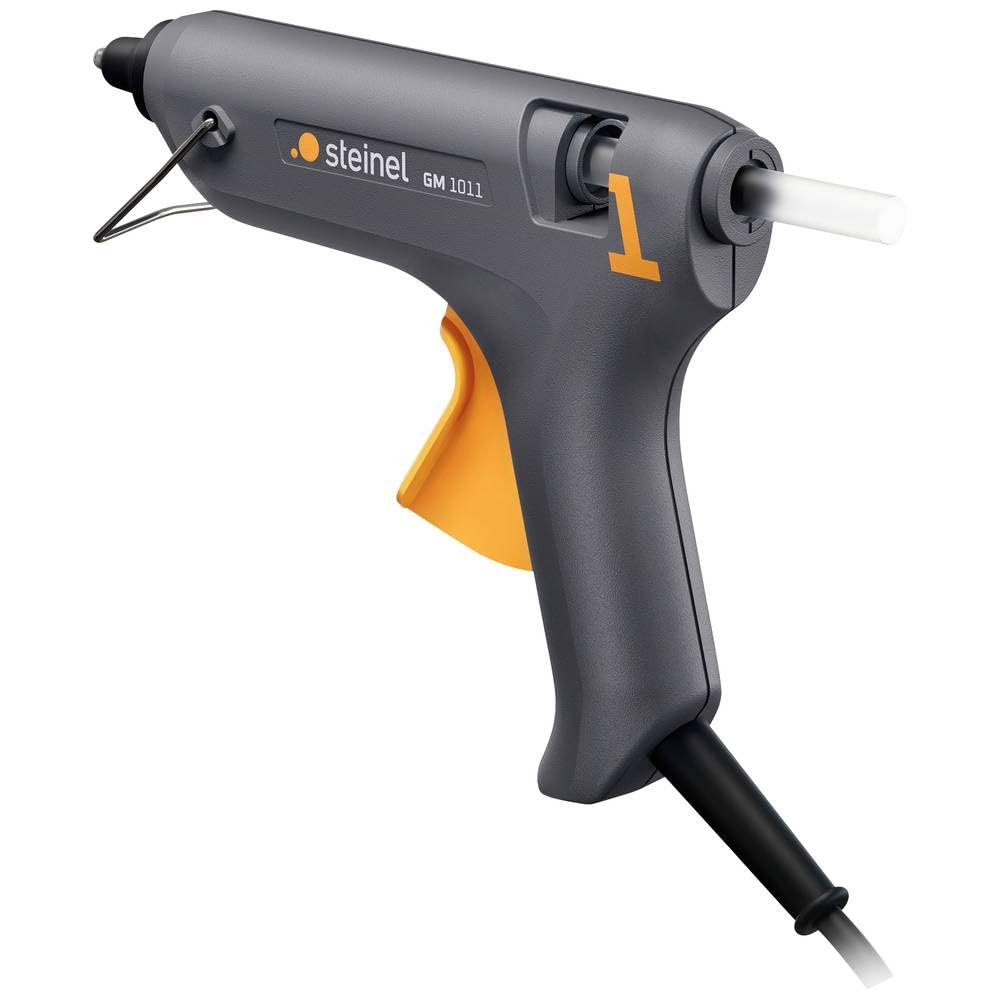 Steinel GlueMatic 1011 Glue Gun, Including 11 mm Hot Melt Glue Sticks, 2 m Cable, Ideal for Repairs and DIY