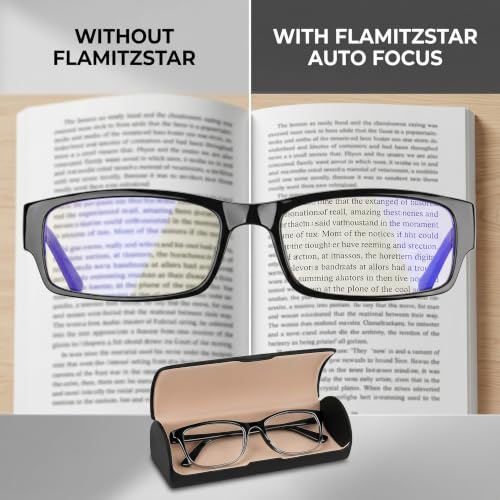 Image of Reading Glasses for Men & Women, Progressive Readers +0.5 to +2.5 Power, Lightweight Magnifying Eyewear for Books, Mobile, Computer Screens & Close-Up Reading
