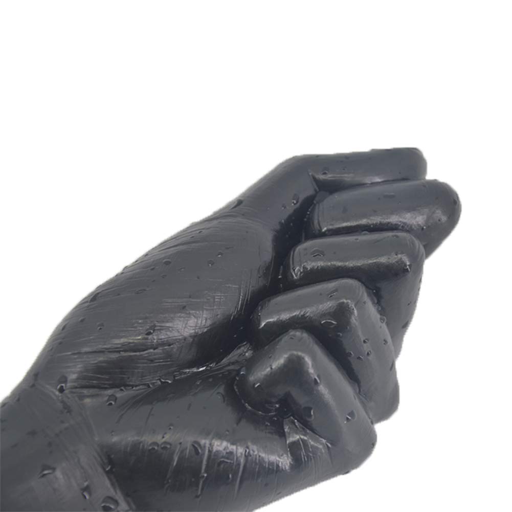 Fisting Anal Plug Realistic Hand Dildo with Suction Cup for Men Women Vaginal Prostate Massage Sex Factory: Black