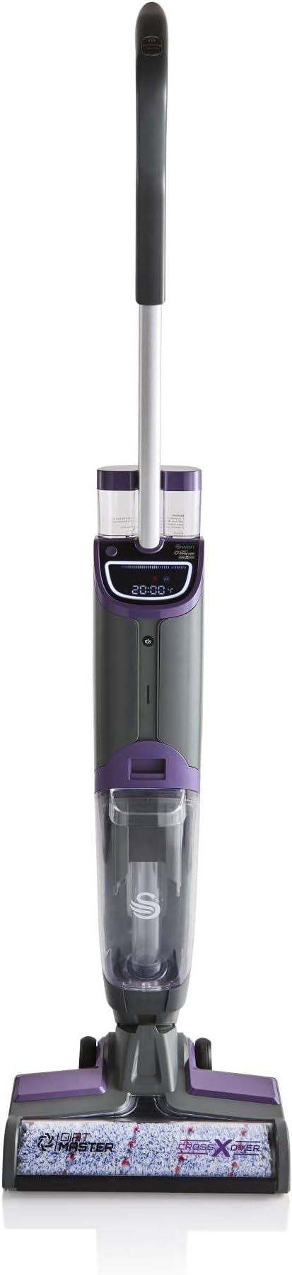 Swan SC51010N Dirtmaster Crossover 3-in-1 Wet Dry Vacuum Cleaner, Multi-Surface Hard floors and Carpets, Cordless, LED Display, Voice Assist