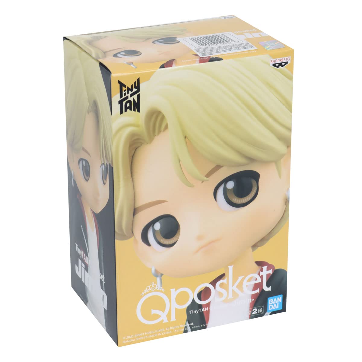 FIGURE BTS - JIMIN - TINY TAN Q POSKET REF.: 18655/12257 - BANDAI