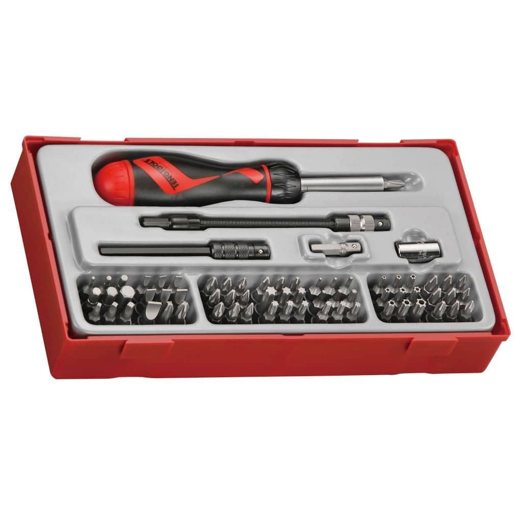 Tengtools Ttmd74 zestaw wkrętaków z grzechotką do bitów