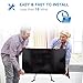 PERLESMITH Universal Table Top TV Stand for 37-70 Inch Flat Screen, LCD TVs Premium Height Adjustable Leg Base Stand Holds up to 110lbs, VESA up to 800x400mm (PSTVS01-1)
