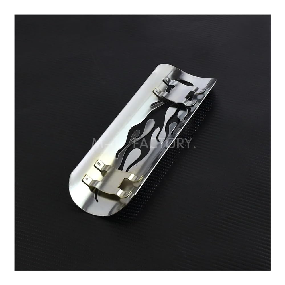 Marmitta Protector Copertura dello Scudo Termico del Tubo del Silenziatore Scarico Motociclo Coperture della Protezione della Fiamma per H&Arley