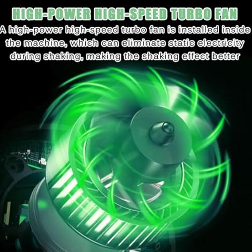 MSWEGKRE 15000r/Min Automatic Paper Jogger,10w Single Blowing Paper Finisher with 50mm Paper Holder Width and Angle Paper Holder,Can Hold 700 Sheets of A4 Paper,3s Alignment,Suitable for Office~/ - Thumbnail 6