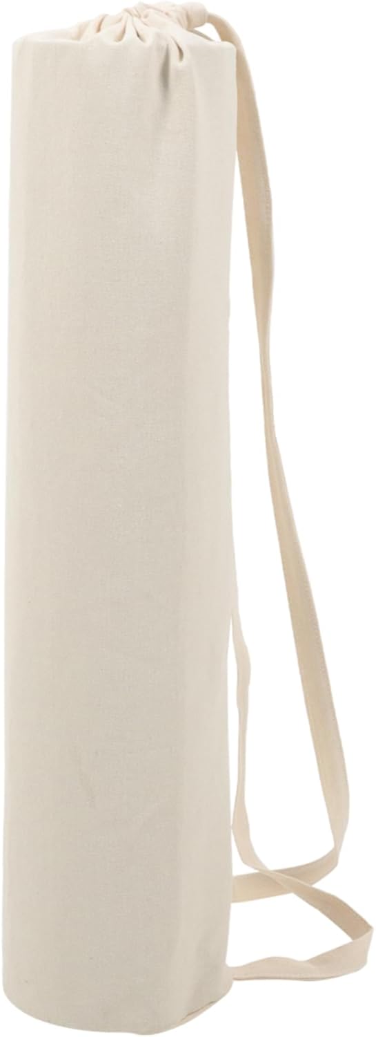 Large Yoga Mat Pouch Bag with Shoulder Strap Drawstring Yoga Mat Carrier for Fitness and Daily Storage